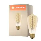 Ledvance Vintage 1906 LED E27 Pear Gold 4.8W 420lm - 822 Extra Warm White | Dimmable - Replaces 37W